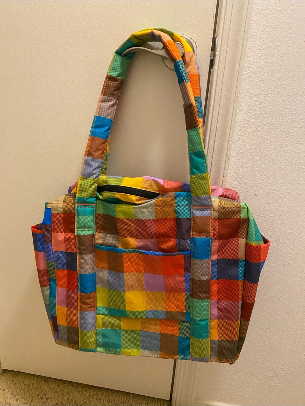 NWT BAGGU MADRAS Small Cloud Carry-On - Picture 2 of 2